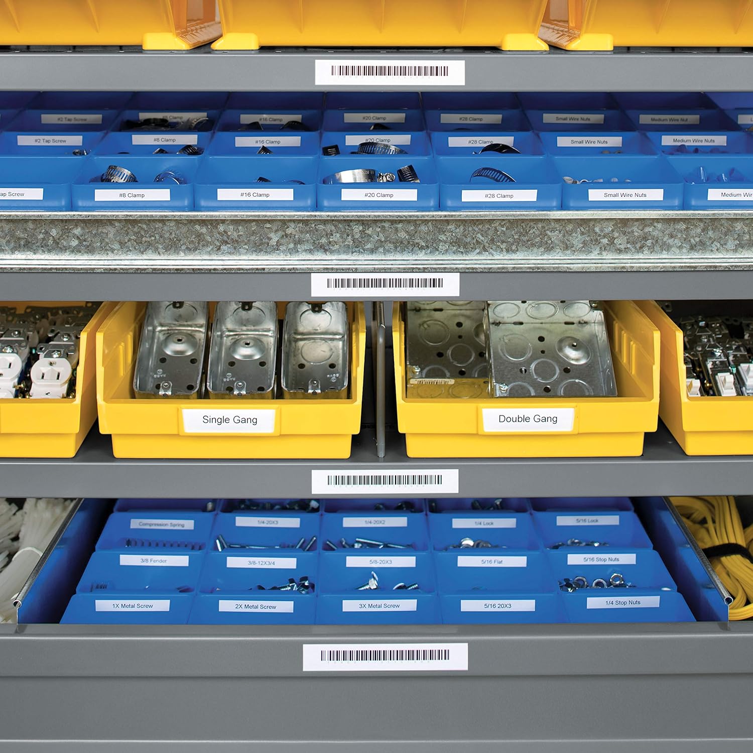 DYMO Industrial Label Maker Rhino 5200 Label Maker Time-Saving Hot Keys Prints Fast Durable For Job Sites and Heavy-Duty Labeling Jobs - Image 6